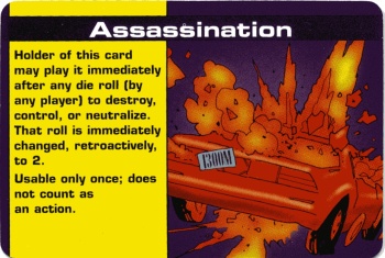 Assassination Illuminati card