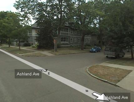 that truck is dangerously close to an 'unmarked' crosswalk